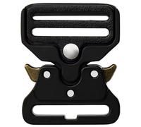 Boucle en Métal pour Collier de Chien et Ceinture Militaire | 3 cm Large | Nylon 30 mm