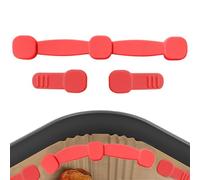 Boucle en silicone à aimant friteuse à air, boucle magnétique friteuse à air,Kit de boucle pour parchemin goutte pour réfrigérateur à aimant - Empêcher le revêtement de papier de cop