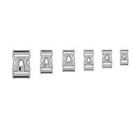 Boucle enfichable Steckschnalle 25 Mm Single Adjust (Pebbles) OS