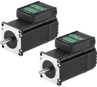 Boucle fermée Nema23 Moteur pas à pas intégré, couple de maintien 2Nm, courant de crête 6A, 2pcs a lot
