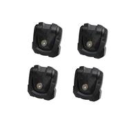 Boucle fixe de corde crochet boîte cargaison lit camionnette l'ancre NP300 vers le bas(4PCS)