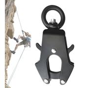 Boucle Grenouille - 7 x 3,5 x 1 cm - Clip Grenouille pivotant à 360 degrés | Clip à Levier à dégagement Rapide avec Base pivotante | Fermoir en de Zinc Style pour randonnées en