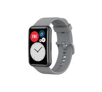 (Boucle grise pour montre connectée Huawei Watch Fit) Bracelet en silicone de remplacement pour montre