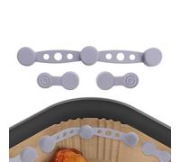 Boucle magnétique en silicone pour friteuse à air air - Boucle magnétique en silicone - Pièces de rechange, support de doublure résistant à la chaleur pour maintenir le papier de parement