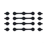 Boucle magnétique en silicone pour friteuse à air comprimé pour la stabilité du papier sulfurisé pendant la cuisson (noir)