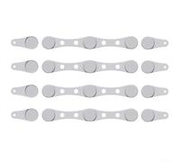 Boucle magnétique en silicone pour friteuse à air comprimé pour maintenir fermement le papier parchemin et réduire le risque de mouvement du papier (gris)