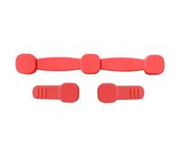 Boucle magnétique en silicone pour friteuse à air - Kit de boucle de fixation magnétique en papier parchemin, empêche la doublure en papier de couvrir les aliments et de toucher l'élément chauffant