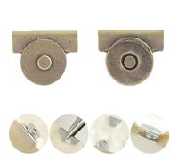 Boucle magnétique sans couture en métal, aucune couture requise Clip de sac magnétique en métal, fermoir de sac à main magnétique, fermeture artisanat de couture, boucle cachée DIY (Coppery)