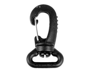 Boucle mousqueton 25 mm 5 pcs. Wisport - Black