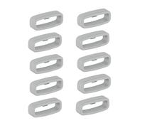 Boucle pour bracelets de montre de 18 mm de large, paquet de 10 Grey