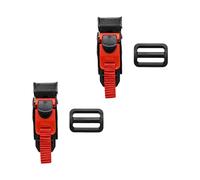 Boucle pour Casques de, mécanisme de dégagement Rapide, Positions réglables, Attache en Plastique, Adaptateur de mentonnière, Boucle à dégagement Rapide