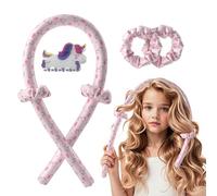 Boucle sans Chaleur Fille, Boudin Cheveux Boucle sans Chaleur, Cadeau Naissance Fille 3+ Ans, Heatless Hair Curlers, Bigoudis sans Chaleur, fer a Boucler, Cheveux Bouclés Accessoires
