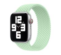 Boucle solo tressée pour Apple Watch | 38/40/41/42 mm - Taille 7 - Pistache