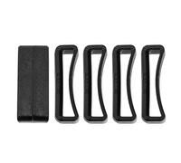 Boucle Wisport cadre 20 mm - 5 pcs. - Black