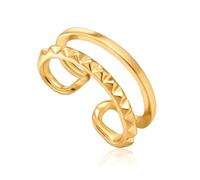 Boucled’oreille Ania earcuff loi argent Haie de 925m plaqué 14k collection anneaux d'or de Spike It Up lisse soulagement