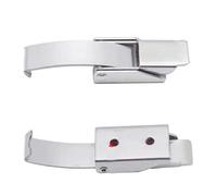 Boucles à bec de canard, 2 pièces, en acier inoxydable 304, verrous ressort for boîtes d'armoires et fenêtres, quincaillerie for portes coulissantes(304 Stainless Steel C 75mm)