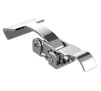 Boucles à bec de canard, 2 verrous bascule en acier inoxydable 304, fermoirs for valises, coffres et malles, loquets for boîtes outils industriels