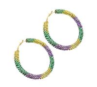 Boucles d ' oreilles à franges longues à la mode, plusieurs couleurs, accessoire de carnaval, idéal pour les Festivals et les sorties nocturnes