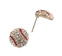 Boucles d ' oreilles à tige en forme d ' éventail | Paire en alliage inspirée du ballon avec design post-back pour les soirées d ' événements, association facile des