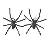 Boucles d?oreilles Araignées - Halloween Blanc G