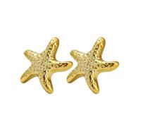 Boucles d ' oreilles coquillages avec motifs d ' étoiles de mer, accessoires de bijoux de mode en alliage pour un usage quotidien et des tenues de vacances, bijoux de la marine