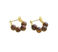 Boucles d ' oreilles en bois de santal de chinois sculptées à la main par des artistes qualifiés Légères pour un usage quotidien confortable Boucles d ' oreilles en bois sculptées à la main
