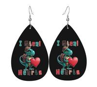 Boucles D’Oreilles En Cuir Je Vole Des Cœurs 3 Décontractées Boucles D'Oreilles Pendantes Pour Femme Tendancees Boucle D'Oreille Pour Voyages Danse Femme