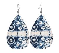 Boucles D’Oreilles En Cuir Peau De Vache Du Sud-Ouest Aztèque Amusantes Boucles D'Oreilles Pendantes En Forme Élégant Boucle D'Oreille En Simili Cuir Pour Les Vacances Mariage Accessoire