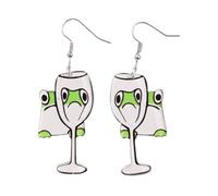 Boucles d ' oreilles en forme d ' animaux agrandies en forme de canard délicat pour des déclarations de mode accrocheuses adaptées à diverses occasions Boucles d ' oreilles de canard d ' Halloween