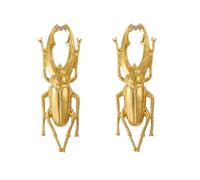 Boucles d ' oreilles en forme d ' insectes, accrocheuses, tendance, Vintage, en alliage, accessoire de mode pour les fêtes, Vintage
