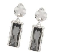 Boucles d ' oreilles en forme de gouttes de diamants noirs, douces et fraîches, forme irrégulière géométrique, pour un usage quotidien, de fête, boucles d ' oreilles douces et fraîches