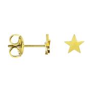 Boucles d oreilles femme etoile - Boucle d'oreille 6mm pour un style Élégant et Discret [ Boucles d'oreilles femme acier inoxydable ] (Doré)