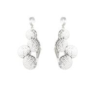 Boucles d ' oreilles géométriques en métal, formes | Matériaux en alliage pour oreilles sensibles, bijoux inspirés de l ' art, designs élégants et portables pour un usage