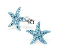 Boucles d’oreilles GH1a pour enfants - En forme d’étoile - En argent 925