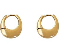 Boucles d’oreilles gothiques unisexes Ovale en acier Boucles d’oreilles Style européen et américain Personnalité Mode Stud Boucles d’oreilles Ms Girl Voyage Mariage Accessoires cadeaux pour femmes
