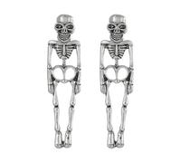 Boucles d oreilles Halloween pour Femmes | Costume Déguisement Squeille Pendantes - Boucles d Oreille Crâne pour Femme Fête Rendez Vous Cosplay Événements Halloween,Cosplay Extérieur Date