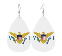 Boucles D‘Oreilles Îles Vierges Américaines Élégant Boucles D'Oreilles Pendantes De Goutte Luxueux Boucle D'Oreille Pour Anniversaires Femme Décorations