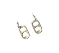Boucles d ' oreilles industrielles uniques avec anneaux de traction, bijoux hypoallergéniques, accessoires d ' oreille pour un usage quotidien, bijoux d ' oreille tendance indépendants et audacieux