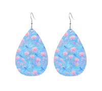 Boucles D‘Oreilles Libellules Aux Fleurs Enchanteresses Vintage Boucles D'Oreilles Pendantes En Forme De Goutte Luxueux Boucle D'Oreille En Simili Cuir Pour Accessoire Femme Les Vacances