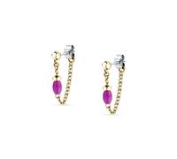 Boucles D’Oreilles Morellato Colori Femme Doré Violet (SAXQ07)