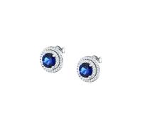 Boucles D’Oreilles Morellato Duchessa Argent 925 Bleu Zirconiums SAIW274