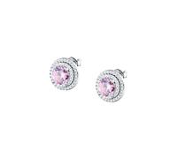 Boucles D’Oreilles Morellato Duchessa Argent 925 Rose Zircons (SAIW273)