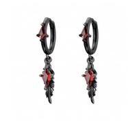 Boucles d ' oreilles pendantes abstraites contemporaines avec pierres serties de griffes, légères et confortables, bijoux de fête formels, boucles d ' oreilles à plumes en Zircon