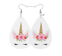 Boucles D‘Oreilles Princes De La Mer Des Chevaux Légères Boucles D'Oreilles Pendantes En Forme Tendancees Boucle D'Oreille En Simili Cuir Pour Anniversaires Danse Fêtes