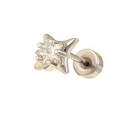 Boucles d ' oreilles uniques en forme d ' étoile, clous de cartilage en acier inoxydable, bijoux esthétiques audacieux pour adultes, accessoires d ' oreille en acier inoxydable doux et nerveux