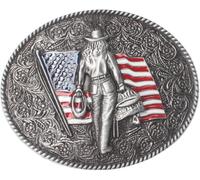 Boucles de ceinture for hommes, remplacement de boucle de ceinture, boucles de ceinture Western Cowboys 1 pièce Boucle de ceinture American West Cowboy Accessoires de ceinture faits maison Ceinture DI
