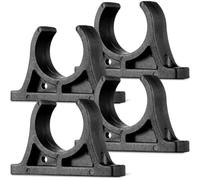 Boucles de Fixation de Pagaie de Kayak en Plastique Noir, Lot de 4