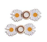 Boucles de serrage à taille réglable - 2 clips détachables de pack pour les jeans et les pantalons | Ajusteur de ceinture réutilisable pour jupes, pantalons, chemises, accessoires de vêtements élégant