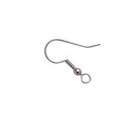 Boucles D'oreille Américaines Crochet 19 Mm Argenté X6