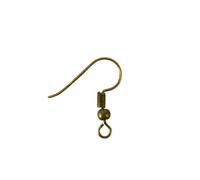 Boucles D'oreille Américaines Crochet 19 Mm Laiton 6 Pièces